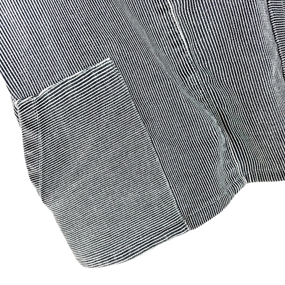 Zara Girls Overall Pinstripe Dress - Picture 4 of 6